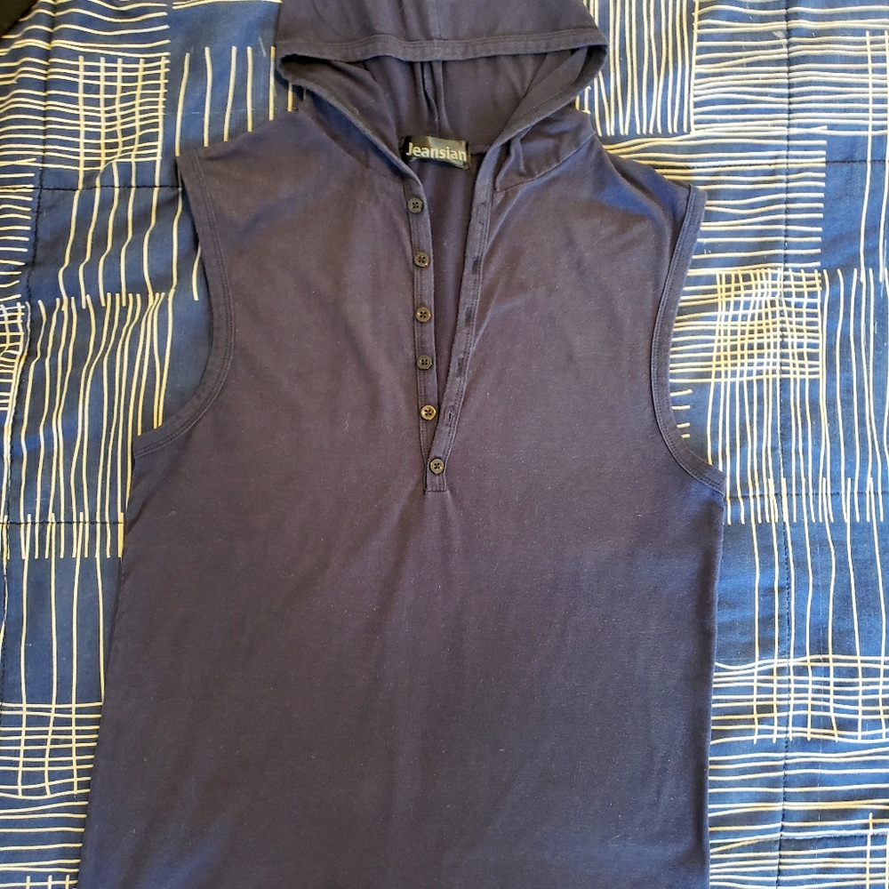 Tank top hoodie
